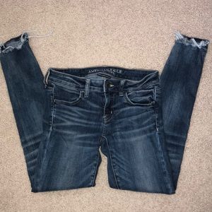 American Eagle Raw Edge Jeans